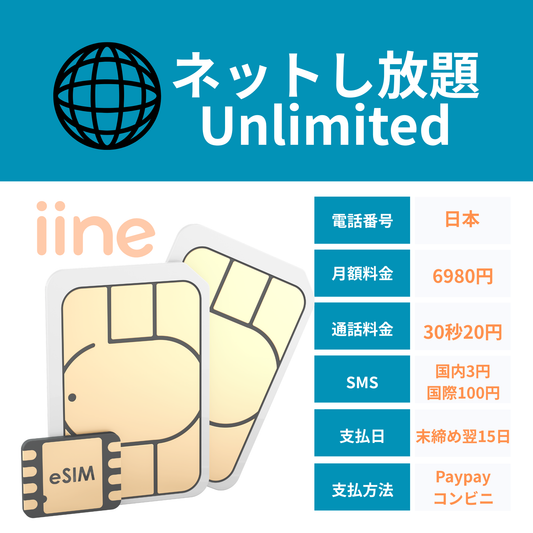 音声SIM＆Data使い放題